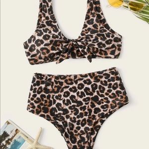 high waisted swim suit
